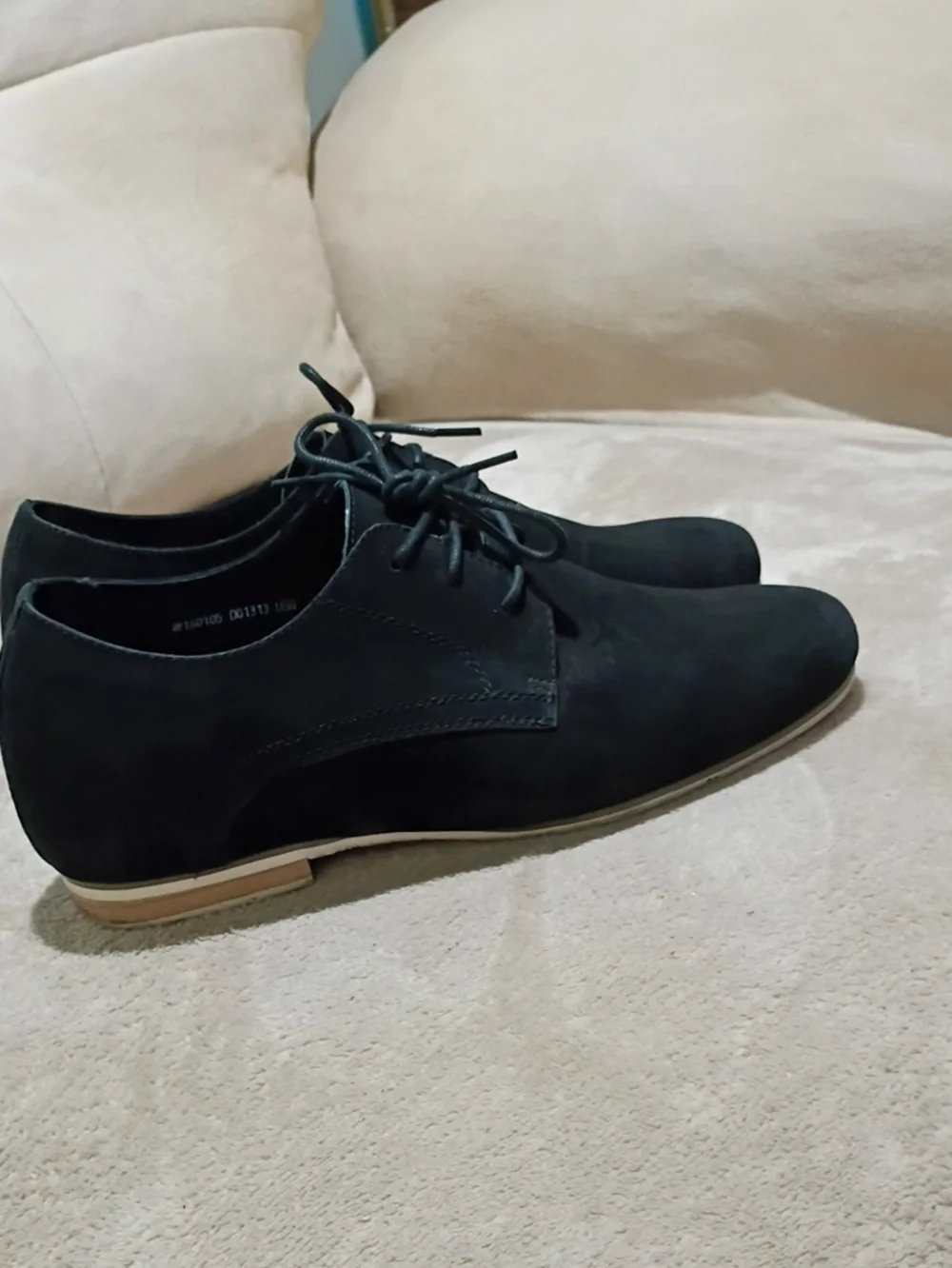 Classic Men's Black Lace-Up Oxford Shoes